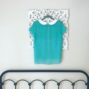 🧚‍♂️ MEZZANINE 🧚‍♂️ Peter Pan Collar Blouse